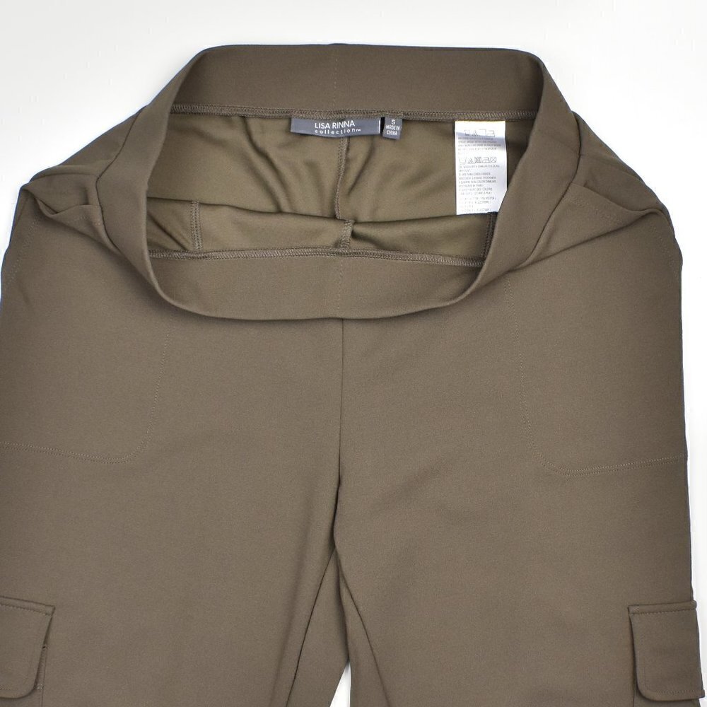 Lisa Rinna Collection Cargo Pull On Pants S - Picture 5 of 6
